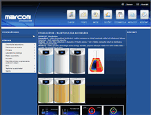 Tablet Screenshot of marconi.sk